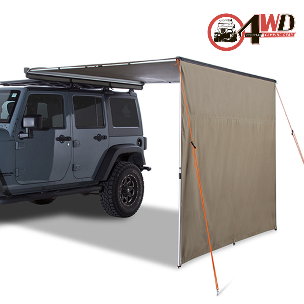 4WD Awning with wall 2.5mx2.5m