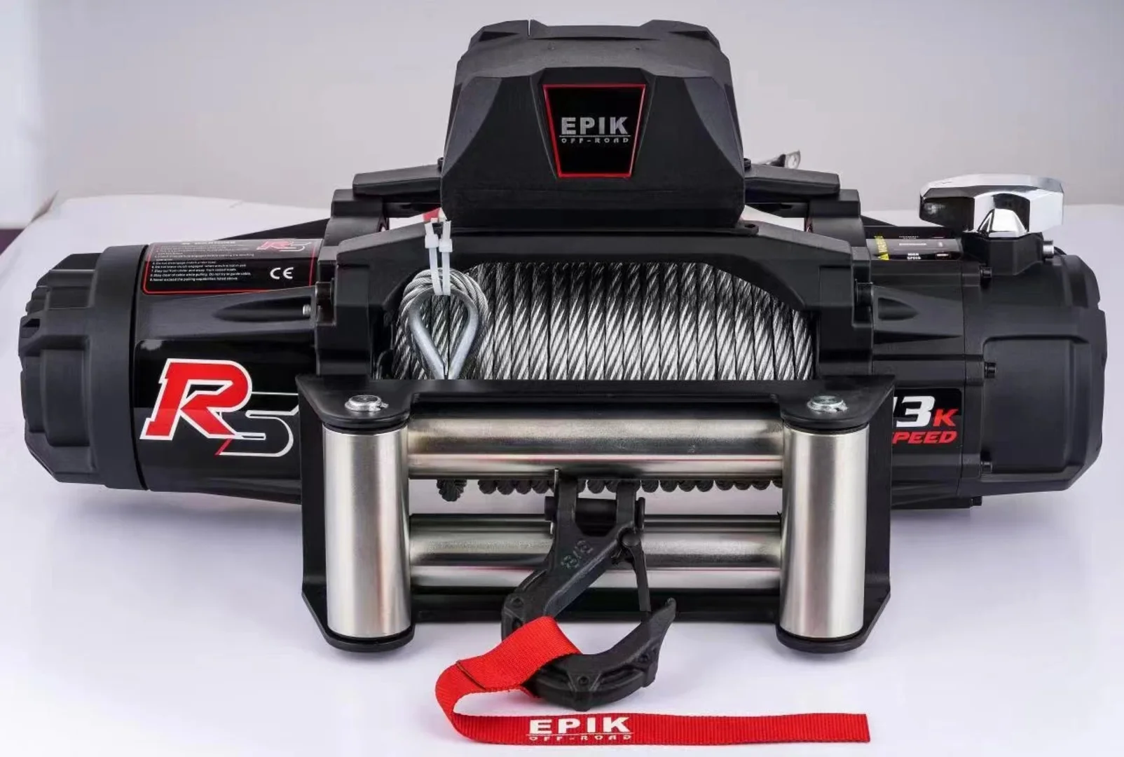 EPIK OFFROAD STD Winch 13500lbs With Synthetic Rope With Hook